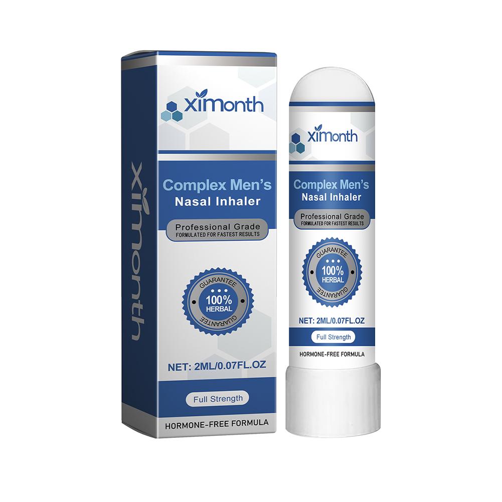 Мужской стик для вдыхания для повышения энергии Мужской усилитель энергии Назальный ингалятор Освежающий Пробуждение Успокоение мозга Усталость