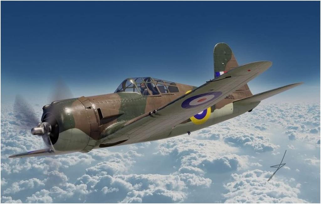 Drwings Valti Vanguard Plastic Model DWS48050 1/48 Mk.1/J10