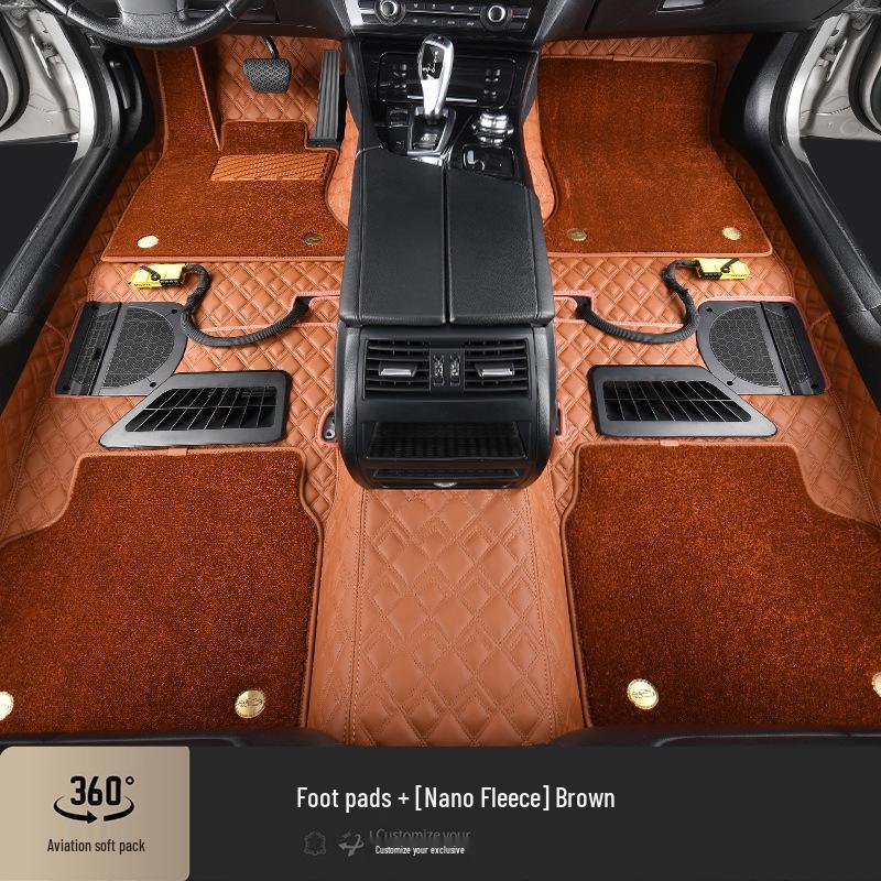 360° Maßgeschneiderte Ledermatten für Haval H6 & Geely Xingyuan - Bequem, Rutschfest, Fahrzeugspezifisch