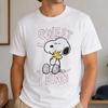 Peanuts Snoopy Sweet Thing T-Shirt, Snoopy Hug Woodstock Gift, Cartoon Graphic Tee,