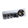 12V Auto LED Ignition Switch Panel Racing Car Ignition Engine Start On/Off Push Button 5 in 1 Ignition Toggle Switches Battery Switches5