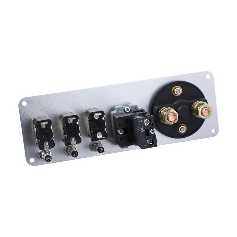 12V Auto LED Ignition Switch Panel Racing Car Ignition Engine Start On/Off Push Button 5 in 1 Ignition Toggle Switches Battery Switches5