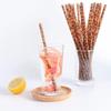 20pcs Reusable Drinking Straw Hard Restaurant Straws Party Decor Leopard Plastic Straws  Birthday