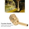 Brass Landscape Nozzle G1/2 / G3/4 / G1 Female Thread Pond Sprinkler  Architectural Fountains