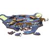 Animals Puzzle - EWA ECO-WOOD-ART - Panther - 102 Pieces - Ecological Wood