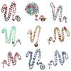 Catholic Necklace Mary Blessing Rosary Prayer Religious Necklace Rosary Beads