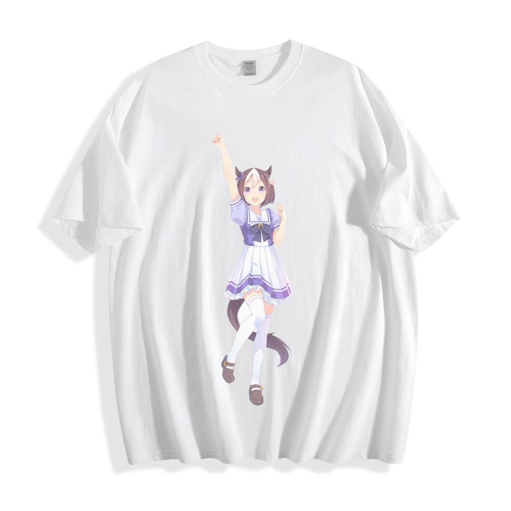 Umamusume Special Week School T-Shirt - Energetic Racing Spirit Design Unisex Te