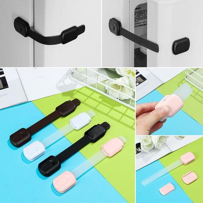 Wardrobe Door Drawers Security Latch Baby Safety Cabinet Strap Locks Children Protector