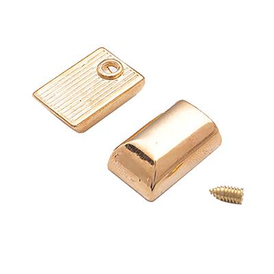 10Pcs Metall Zipper Stopper Zipper Schwanz Clip Stop Schwanz Stecker Kopf Mit Schraube Diy