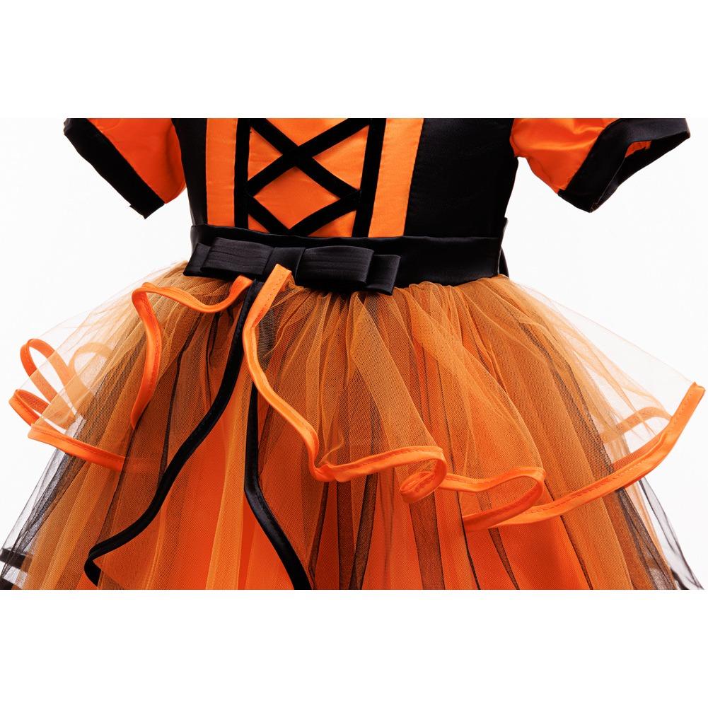 Children's Dresses Halloween Pom Pom Girls Princess Dresses Christmas Performance Dresses Dresses 636 Children's Princess Dresses Mesh Dresses