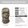 Tactical Windproof Balaclava Full Cover Warm Shield for Bicycle Riding Outdoor Hunting Hiking Ski Scarf Head Protection