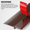 Door Seam Bottom Sealing Strip Soft Hard PVC Composite Insect Proof Dustproof Soundproof for Apartment Rental Home Use