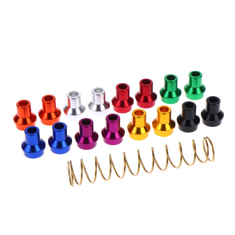 Motorcycles Colorful Universal Telescopic Brake Springs Stainless Steel Retractable Compression Brake Springs Aluminum Head