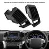 1 Pair Center Console Air Vent Outlet Grille Improve Air Circulation Stylish Interior for Toyota Land Cruiser LC200 2008 to 2015