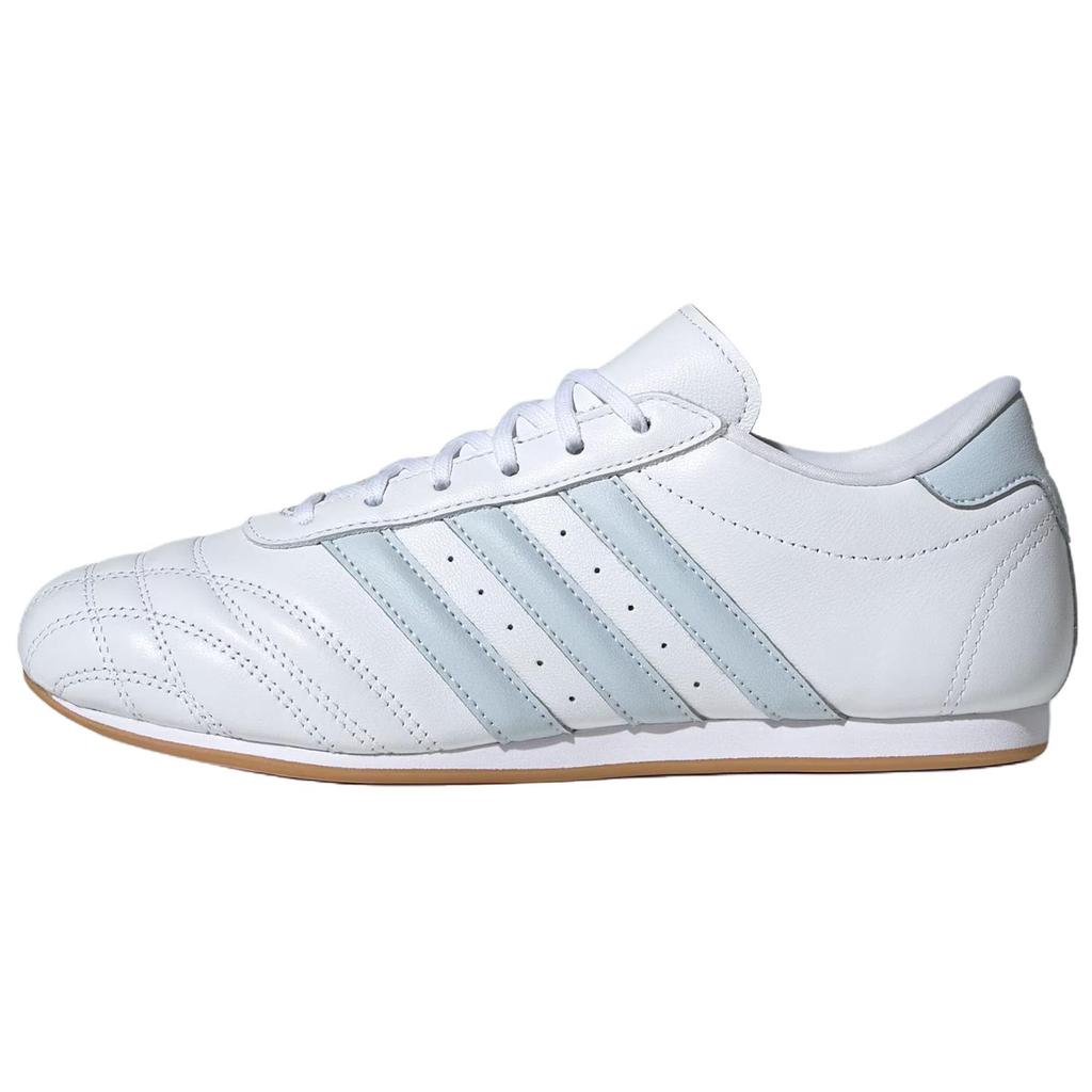 Adidas Originals Taekwondo Lace Shoes Comfortable Versatile Durable Low-Top Training Shoes Women Shoes White Blue JP8142