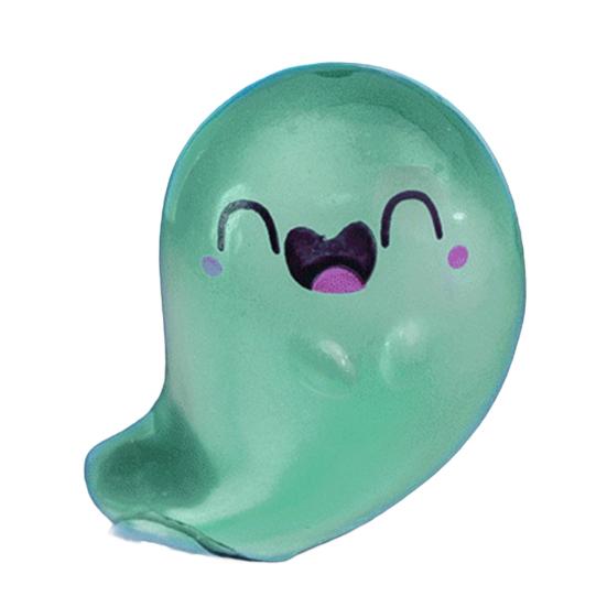 Glow in The Dark Mini Ghost Figures with Box Luminous Small Resin Ghost Figurine Miniature Ghost Garden Decor for Halloween Party Favors