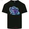 Cololurful Leopard Wild Cat Panther Mens Cotton T Shirt Top Vintage Washed Casual Stylish Streetwear Soft Slightly Fashion