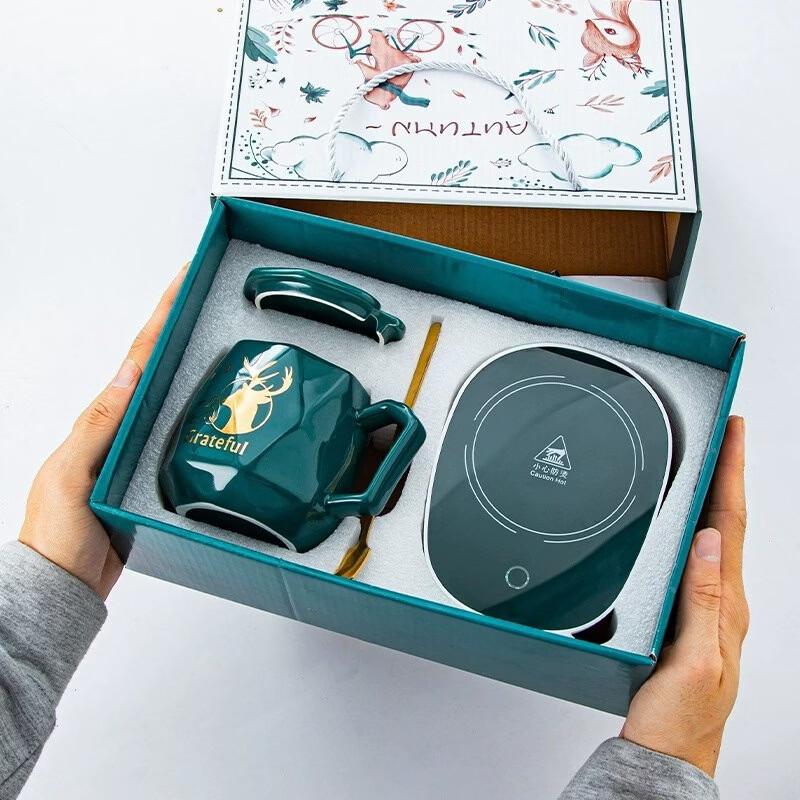 

OLOEY 55°C Smart Mug Warmer Gift Set