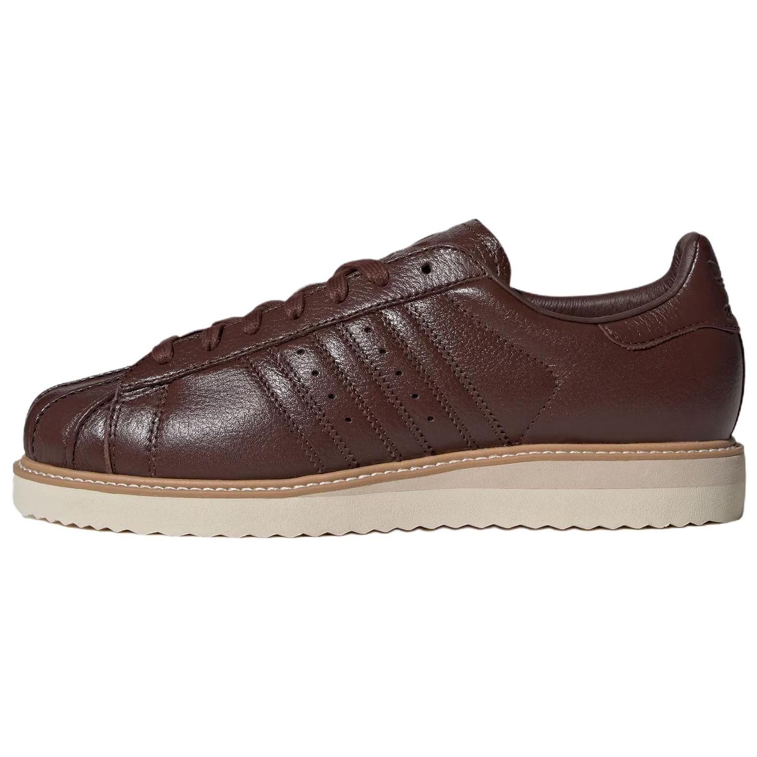 

Adidas Originals Superstar Lux Comfortable Versatile Sneakers Unisex Sneakers Brown IH4175 45⅓