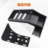 Largoods Pedal Lateral de Alumínio para Carro Esquerdo para Jeep Wrangler com Lado de Aço Compatível com Jeep Wrangler JL Apoio para os Pés, Apoio para os Pés, JL, do Motorista do Motorista