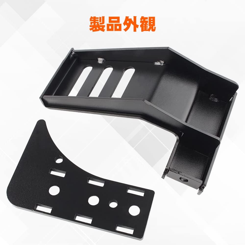 Largoods Pedal Lateral de Alumínio para Carro Esquerdo para Jeep Wrangler com Lado de Aço Compatível com Jeep Wrangler JL Apoio para os Pés, Apoio para os Pés, JL, do Motorista do Motorista