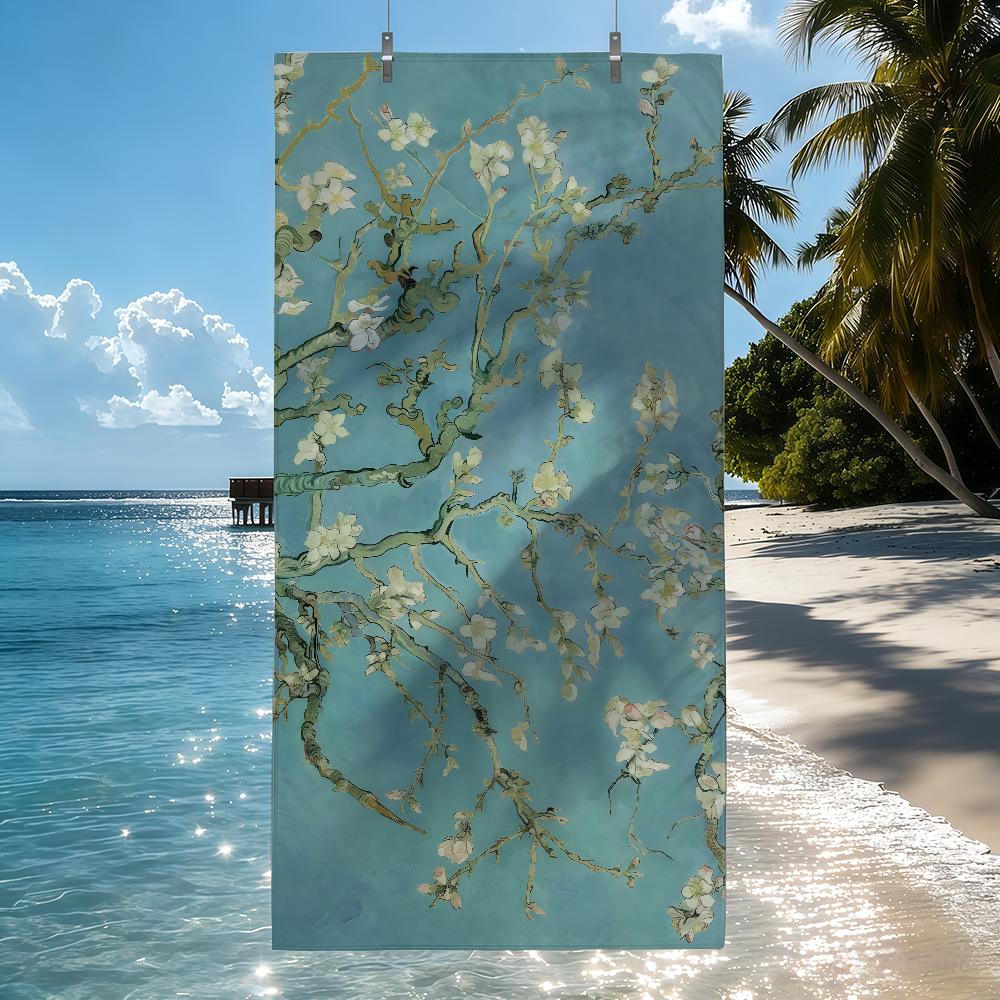 Van Gogh Towel Quick Drying Beach Towels Are Suitable For Swimming Pools Camping Yoga And The Gym