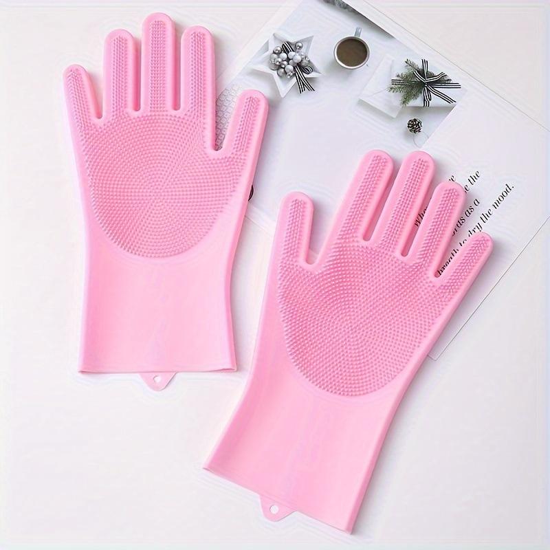 Pet Grooming Bathing Gloves Dog Cat Bathing Shampoo Scrubber Magic Massaging Cleaning Cleanner Sponge Silicon Hair Removal Glove