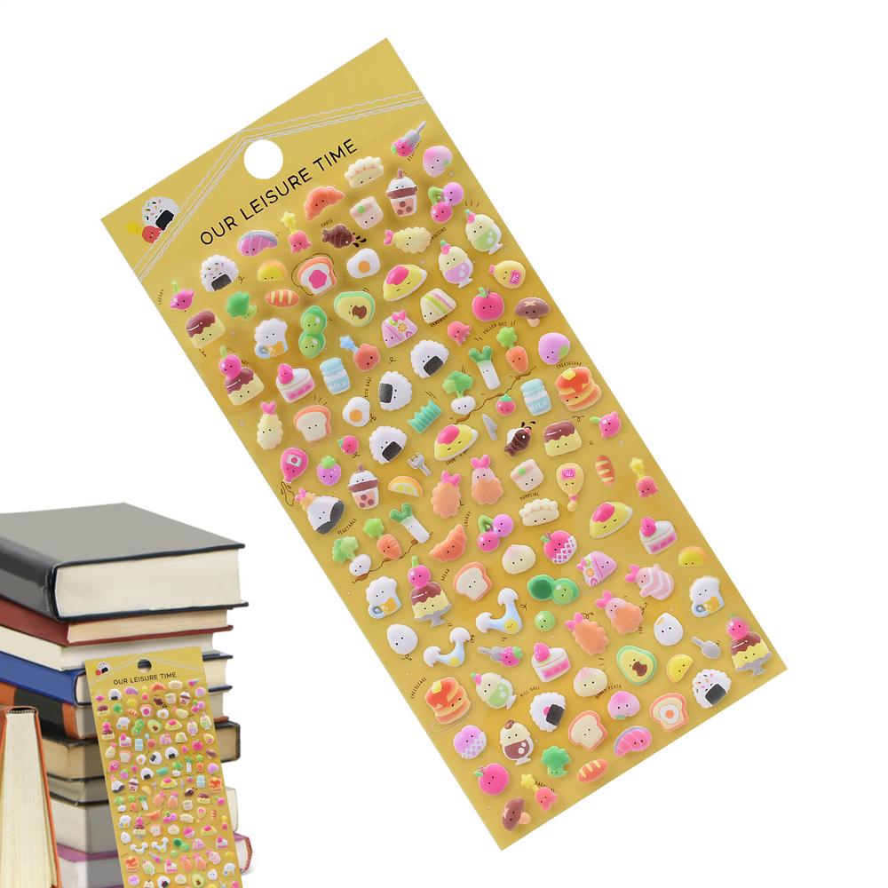 

Bubble Stickers 3D Cute Animal Cartoon Decals Cat Water Bottle Scrapbook Decals For Notebook Pencil Case Tablet Cup Luggage