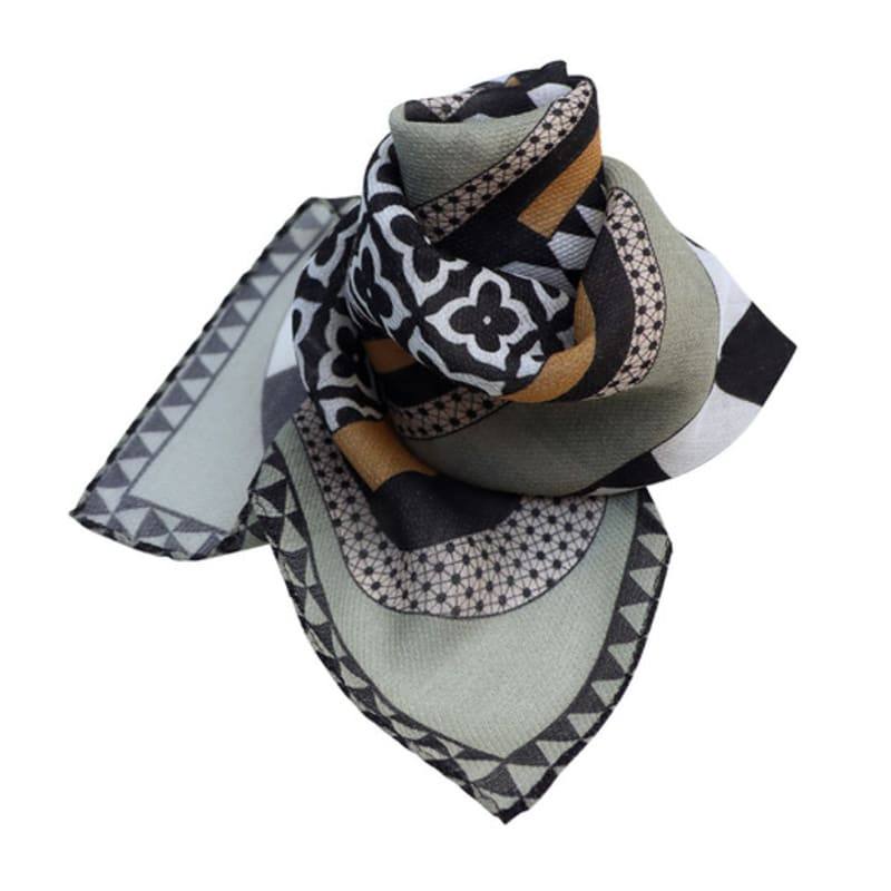 ANA MAISON Space for A Silk Wool Petit Scarf [PMPsw-1399]