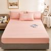 Solid Color Princess Style Brushed Bed Skirt with Dustproof Full Wrap