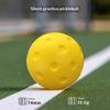 Silent Pickleball Balls Quiet Foam Pickleballs Practice Balls with Exact Real Ball Bounce Soft PU Pickleball Ball for Indoor Use
