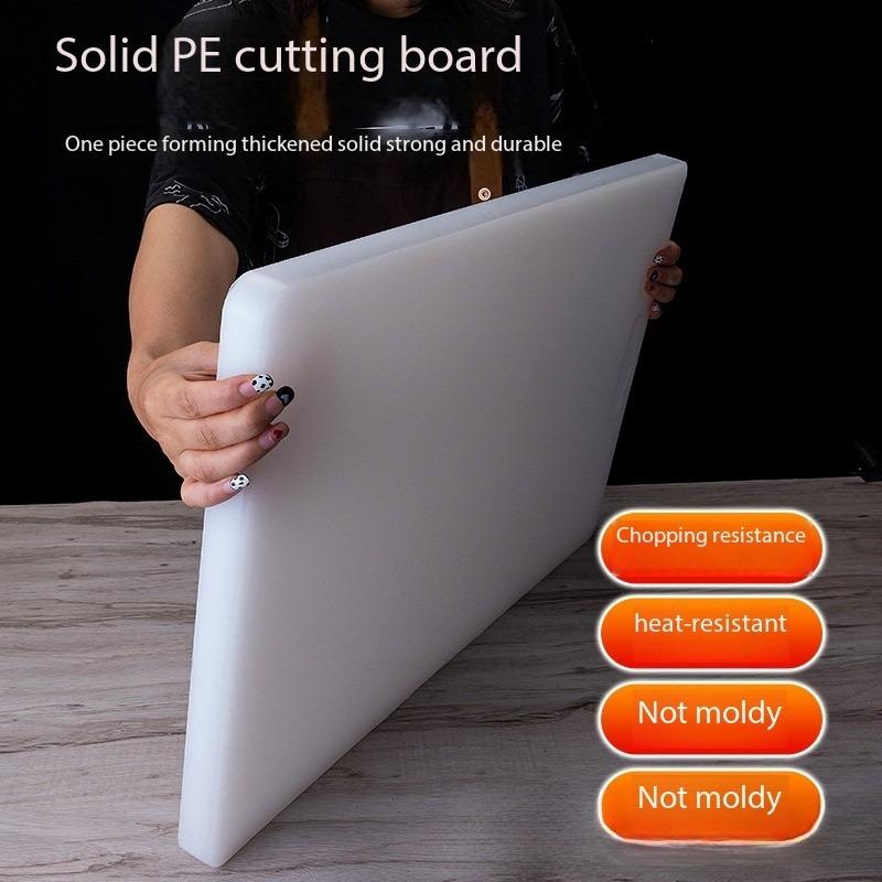 Odor-Free Non-Slip PE Cutting Board, Healthy Kitchen Chopping Mat for Meat Cheese Fruits Vegetables, Dishwasher Safe