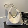 Textured commuter textured handbag winter retro fashion shoulder underarm bag tote bag women's bag