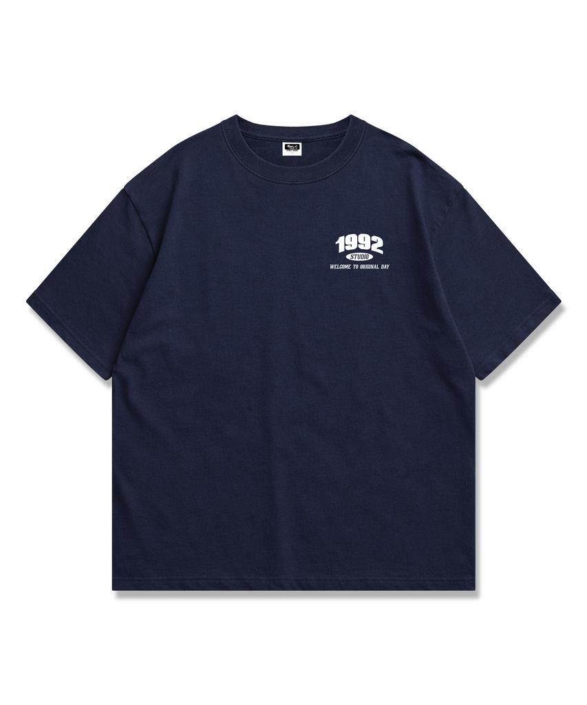 Original Day Signature 1992 Studio Oversized Short Sleeve T-Shirt 4 Colors