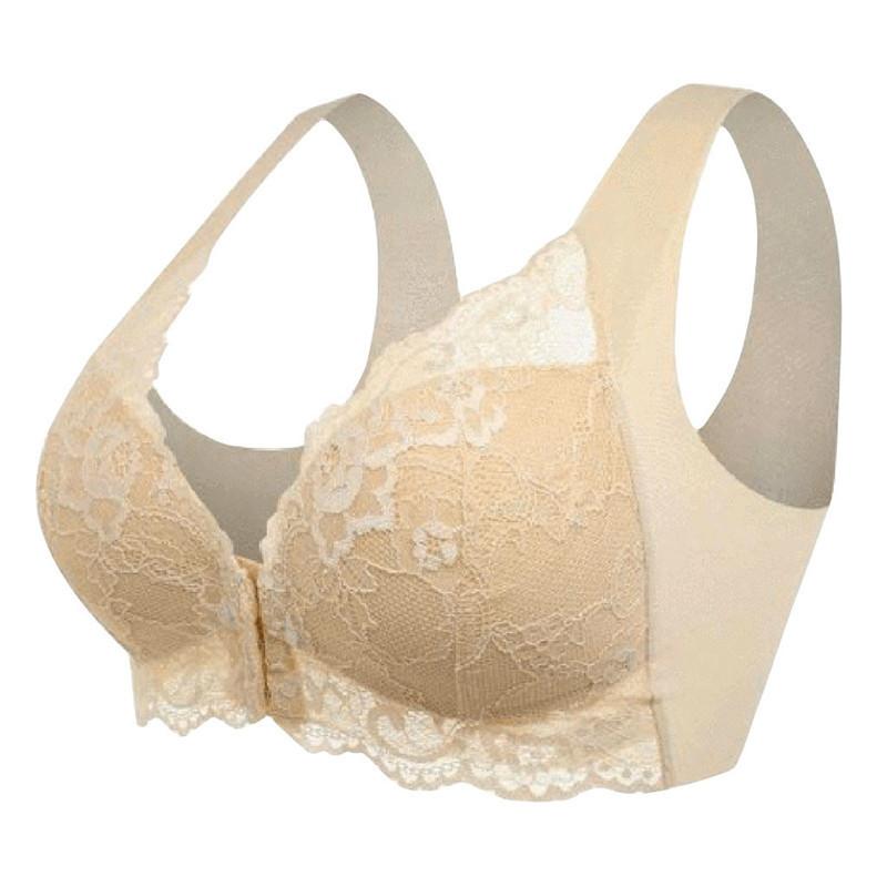 Wind Ladies Large Size Bra Lace Bra Bra Bra Front Buckle Bra Sexy Big Breast Underwear Women