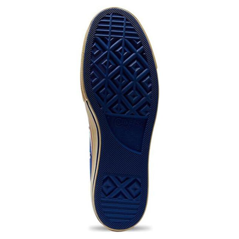 Converse Chuck 70 Plus Retro Egglet Abrasion Resistant High Top Canvas Shoes Unisex Beige Blue