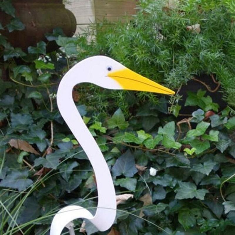 Gartendekoration Bunter Wirbelvogel Bewegt sich mit dem Wind Flamingo Außenhof