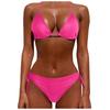 Women's Fashion Sexy Split Bikini Lace-Up Erotic Lingerie (No Padding)