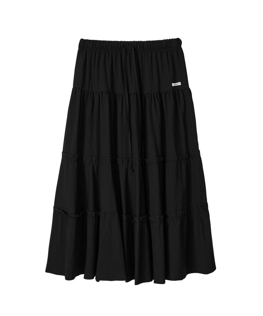 Pandora Fit Muse Long Skirt (Black)