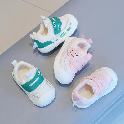 Cartoon Baby Shoe Cute Versatile Baby Girl Shoes Light Mesh Autumn New Walkers Simple Boy Shoes Comfort Breath Child Canvas Shoe