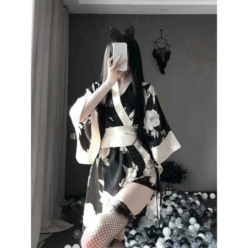 Maid Lolita Kleid Sexy Cosplay Erotische Kostüme Offene Brust Anime Kleidung Plus Exotisches Negligé Outfit Erotik Rollenspiel Kimonos