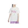 Nike Sportswear Essentials Graphic Print Comfortable Versatile Crew Neck Short Sleeve T-Shirt Women Tops Sail HM4594-133