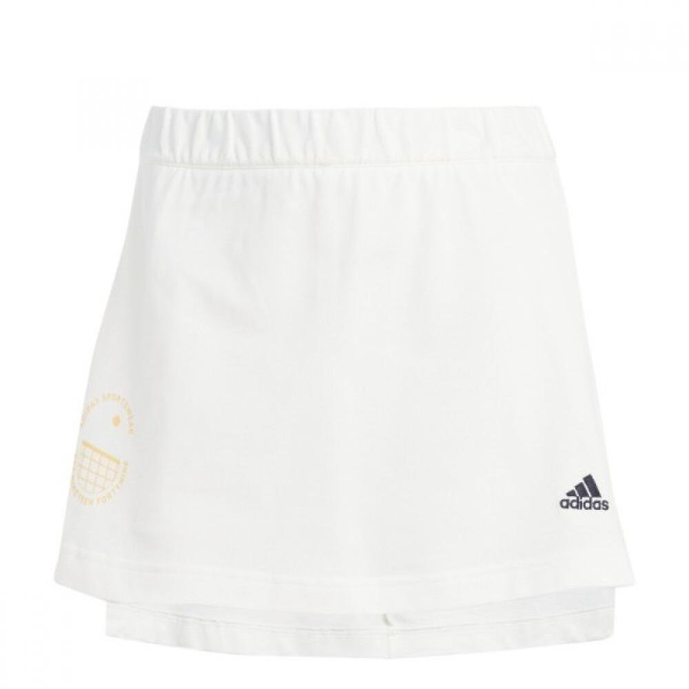 

AdidaS Women S Skirt Graphic In7331 Ivory/S