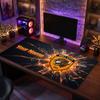Hull City Custom Large Mouse Pad, Personalized Name Text Print, Football Logo Non‑Slip Desk Mat Gaming Gift