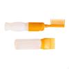 2 Bottles Comb Hair Oil Brush Dye Bottle for Dyeing Permanent Hairdressing Tool