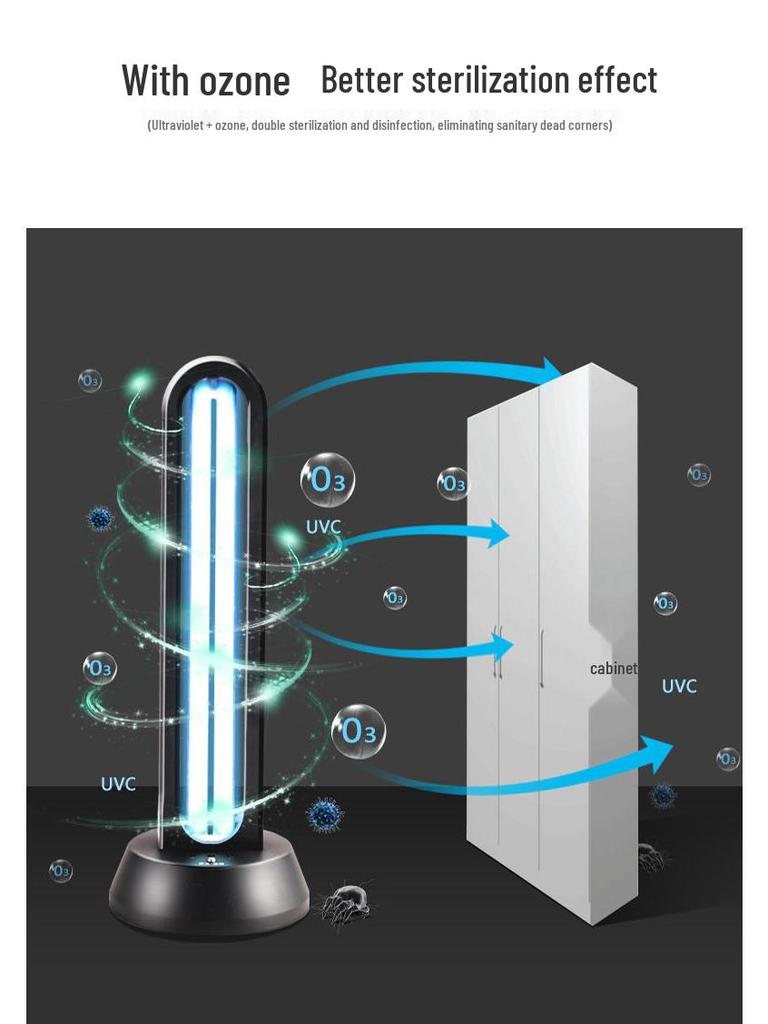 Yichen Medical-Grade Ultraviolet Disinfection Lamp for Household and Infant Use