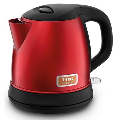 Tefal vízforraló elektromos vízforraló rozsdamentes acél ház, automatikus kikapcsolás Maison borvörös KI271FJP 1.0L