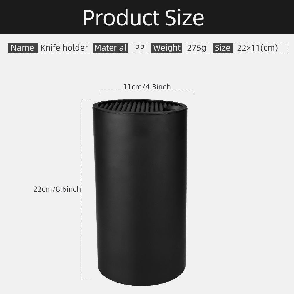 Knife Holder Multi-Function Utensil Stand Knife Block PP Flatware Drainer Storage Box Spoon Fork Kitchen Organizer Rack