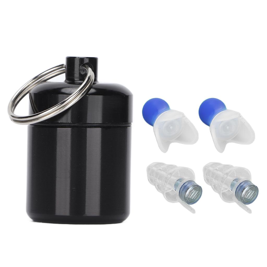 Ear Plug Hearing Protection Washable Reusable Noise Reduction Tools for Concert Nightclub