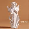 Nordic Creative Resin Angel Figurine, Modern Angel Sculpture Decorative Desktop Ornament